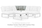 Ashley Express - Beachloft 5-Piece Outdoor Sectional with Ottoman