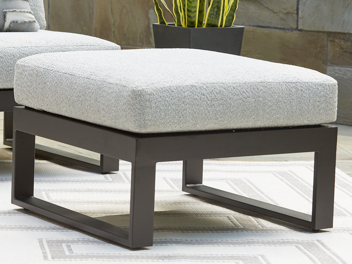 Ashley Express - Beachloft 5-Piece Outdoor Sectional with Ottoman