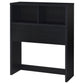 Westpark 3-piece Twin Bedroom Set Bookcase Headboard Black