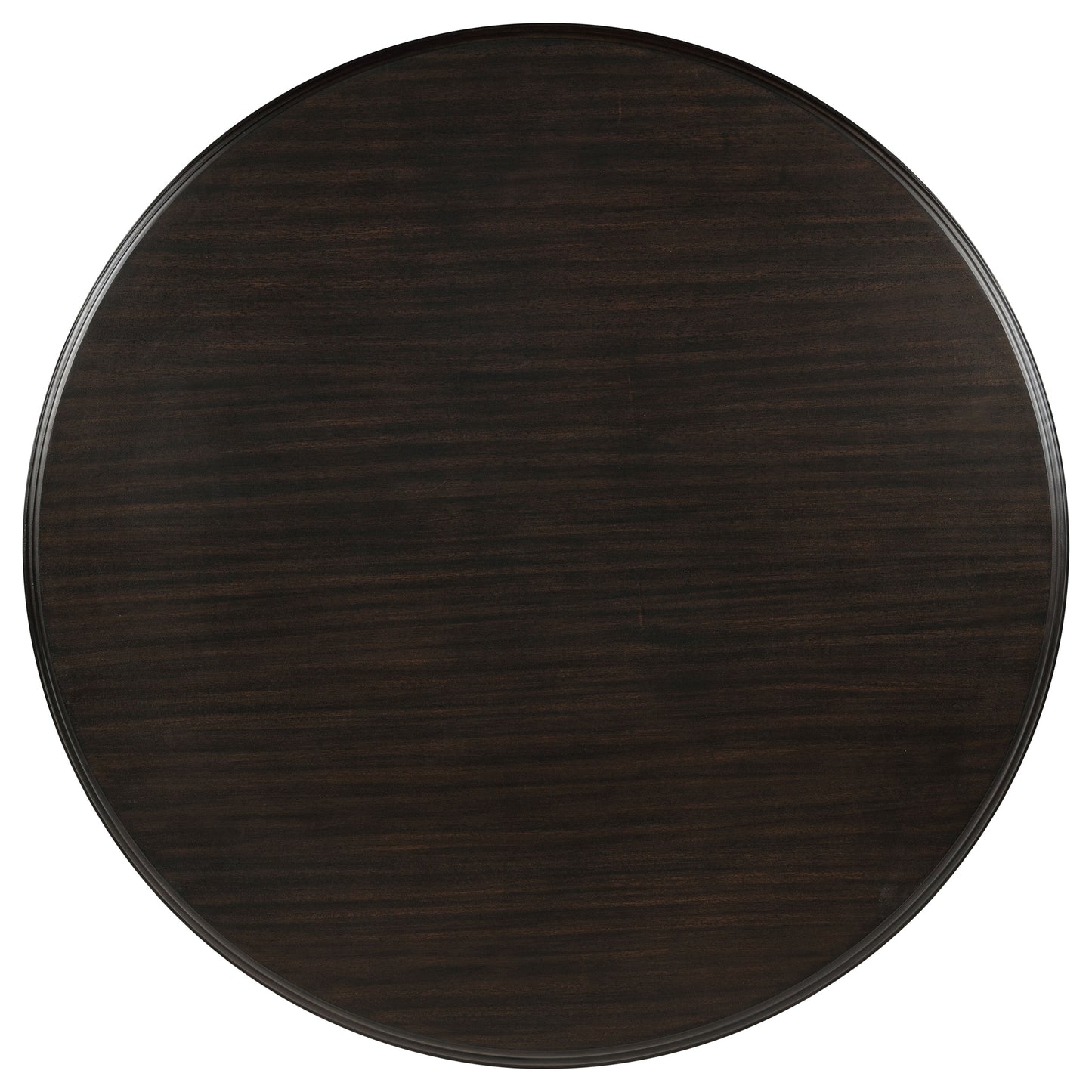 Twyla 7-piece Round Wood Dining Room Table Set Dark Cocoa
