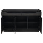 Leandro 2-drawer Dining Sideboard Server Burnished Black