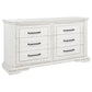 McKinney 5-piece California King Bedroom Set Vintage White