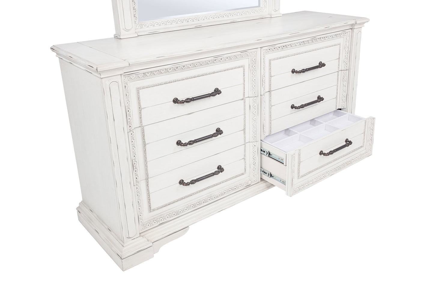 McKinney 5-piece Queen Bedroom Set Vintage White