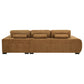 Octavia Upholstered Sectional Chaise Sofa Amber