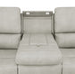 Brickston 2-piece Triple Power Reclining Sofa Set Grey