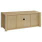 Laurelton 3-piece Entertainment Center TV Stand Light Oak