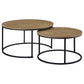 Lainey 2-piece Round Nesting Coffee Table Mango