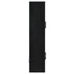 Riva 4-door Tall Accent Display Cabinet LED Lighting Black