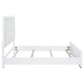 Gracemont 57-inch Queen Panel Bed Grey and White