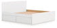 Ashley Express - Onita King Panel Platform Bed with 2 Side Storage