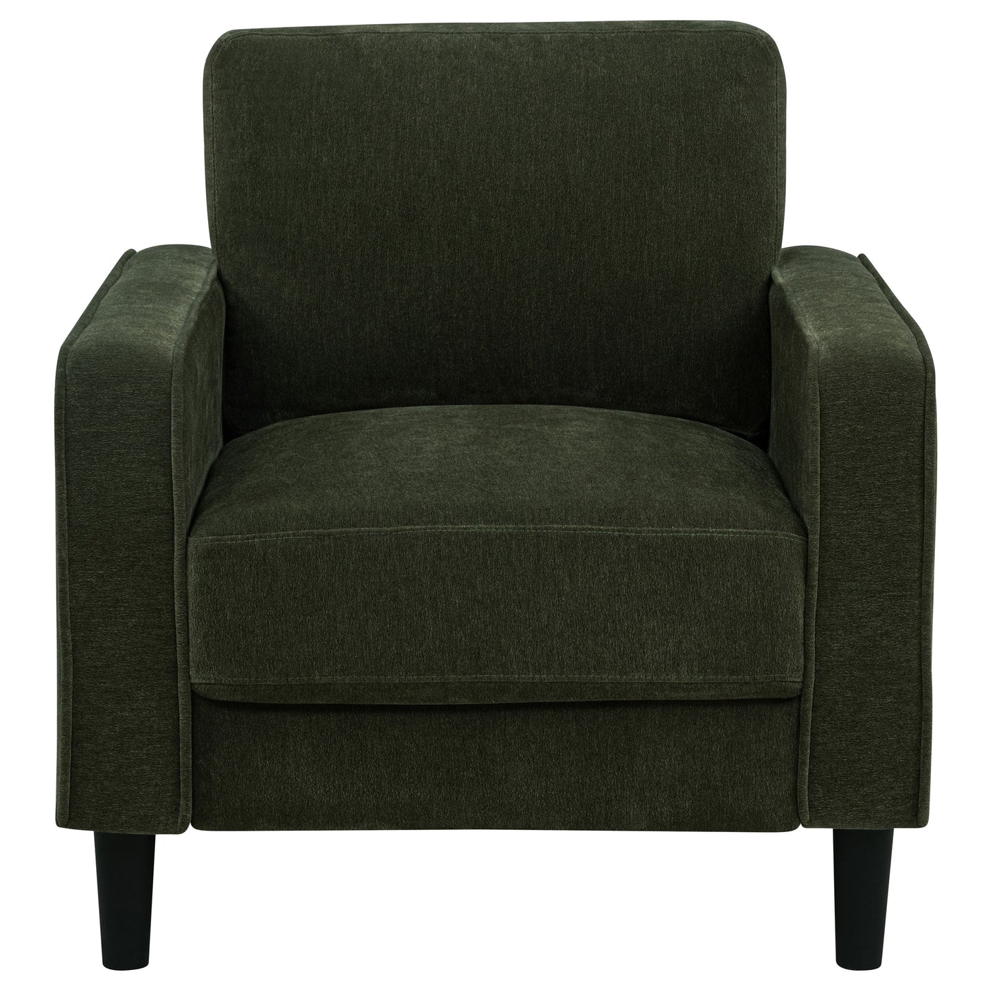 Ruth 3-piece Fabric Upholstered Track Arm Sofa Matcha Green