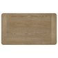 Adina 2-piece Wood Coffee Table Set Distressed Light Brown