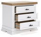 Ashbryn Queen Panel Storage Bed with Mirrored Dresser, Chest and Nightstand