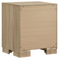 Arielle 4-piece Eastern King Bedroom Set Light Oak