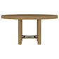 Arini 5-piece Round Dining Table Set Sand Wash and Black