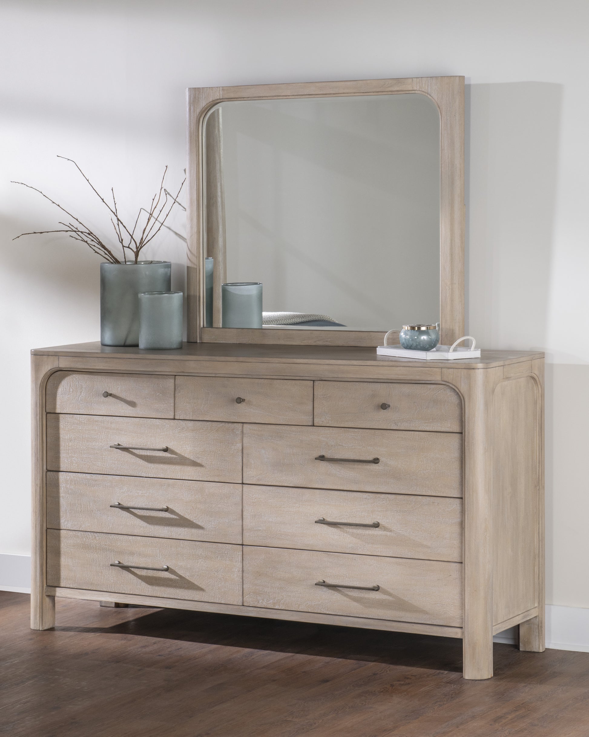9 drawer dresser for bedroom Solano 9-drawer Bedroom Dresser with Mirror Weathered Mango – Charlotte's Furniture and Fashion