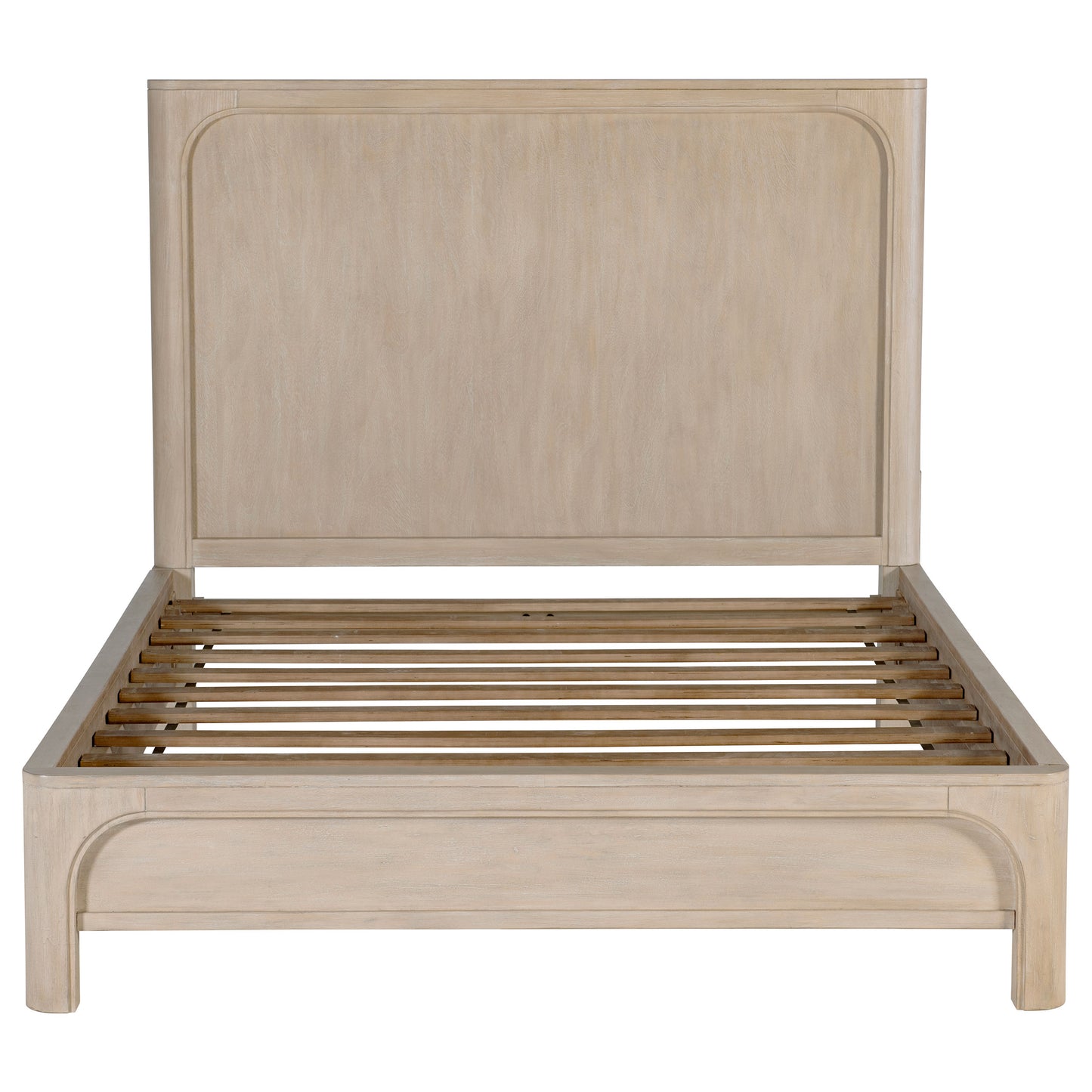 Solano 55-inch Queen Panel Bed Weathered Mango