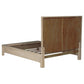 Solano 55-inch Queen Panel Bed Weathered Mango