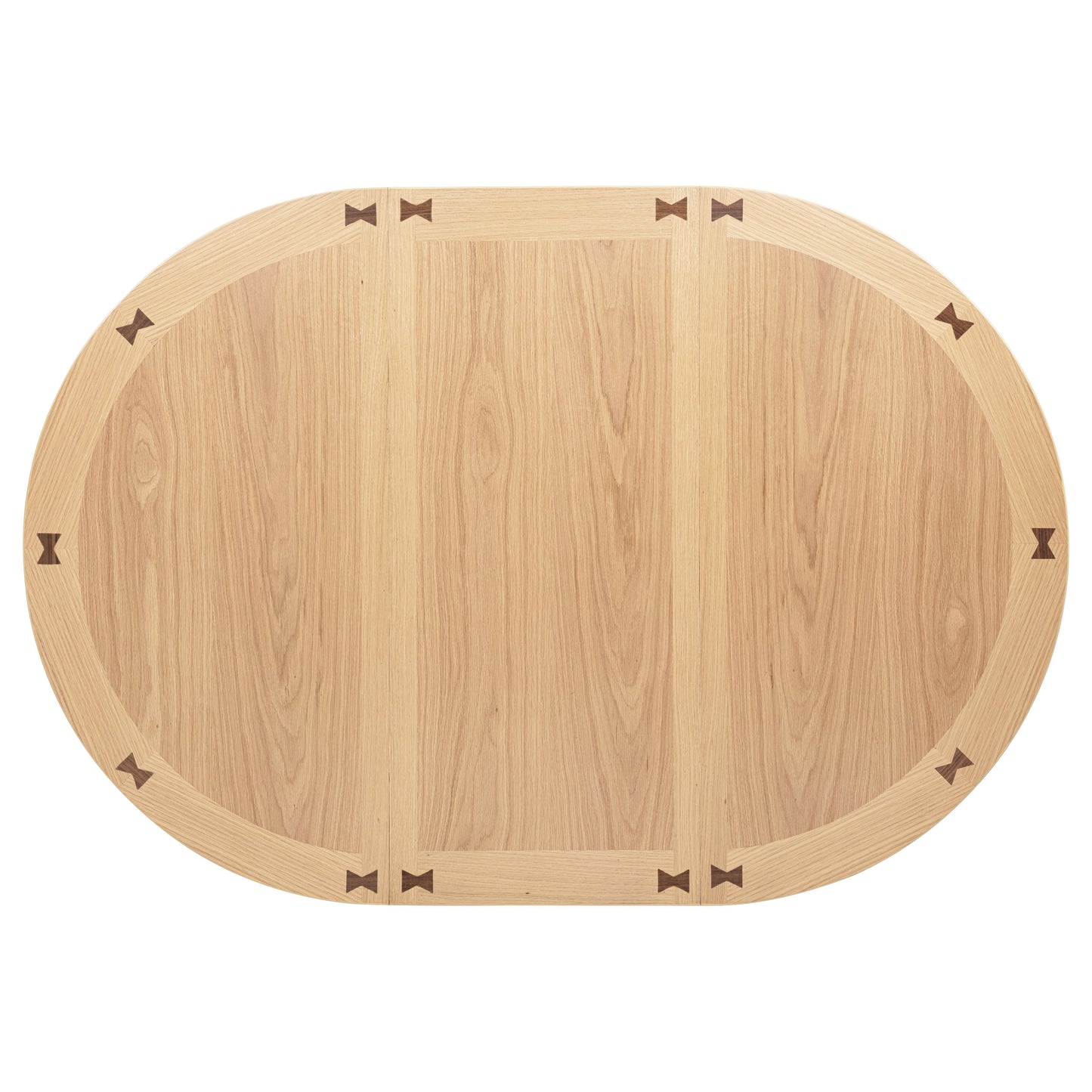 Lavon 5-piece Oval Extension Leaf Dining Set Light Oak