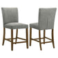 Paxton Upholstered Counter Height Dining Chair Grey (Set of 2)