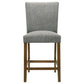 Paxton Upholstered Counter Height Dining Chair Grey (Set of 2)