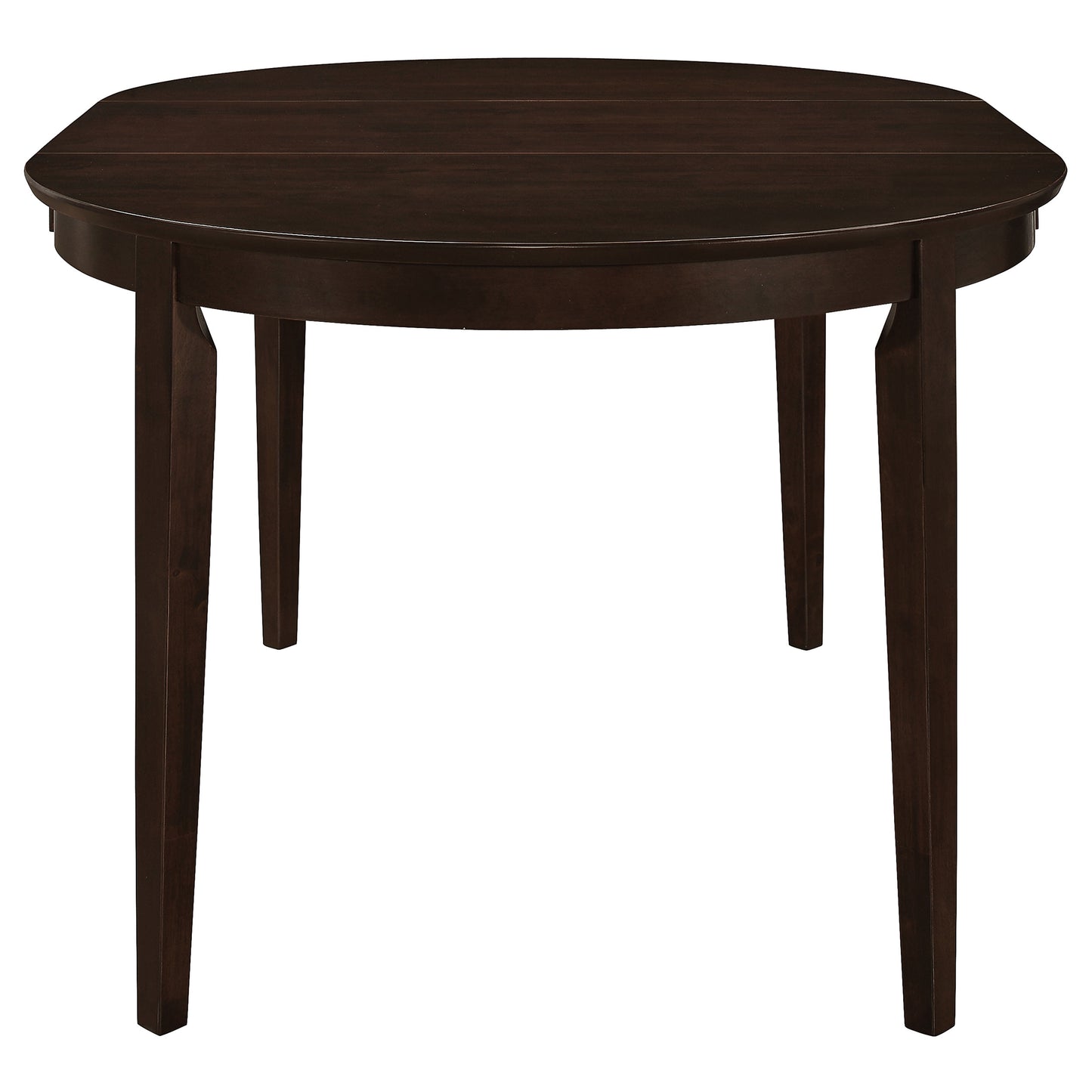 Gabriel 7-Piece Lattice-Back Oval Extension Dining Set Cappuccino