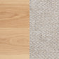 Lavon Wood Dining Side Chair Linen and Light Oak (Set of 2)