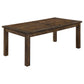 Coleman 9-piece Rectangular Dining Set Rustic Golden Brown