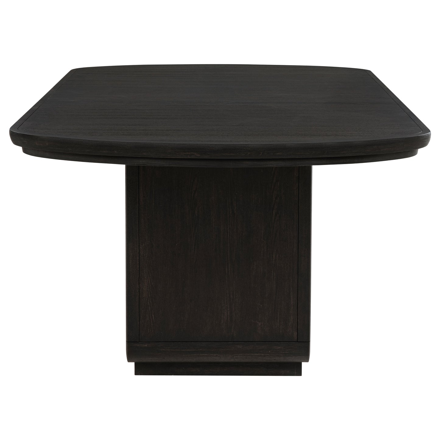 Leandro 78-inch Extension Dining Room Table Burnished Black
