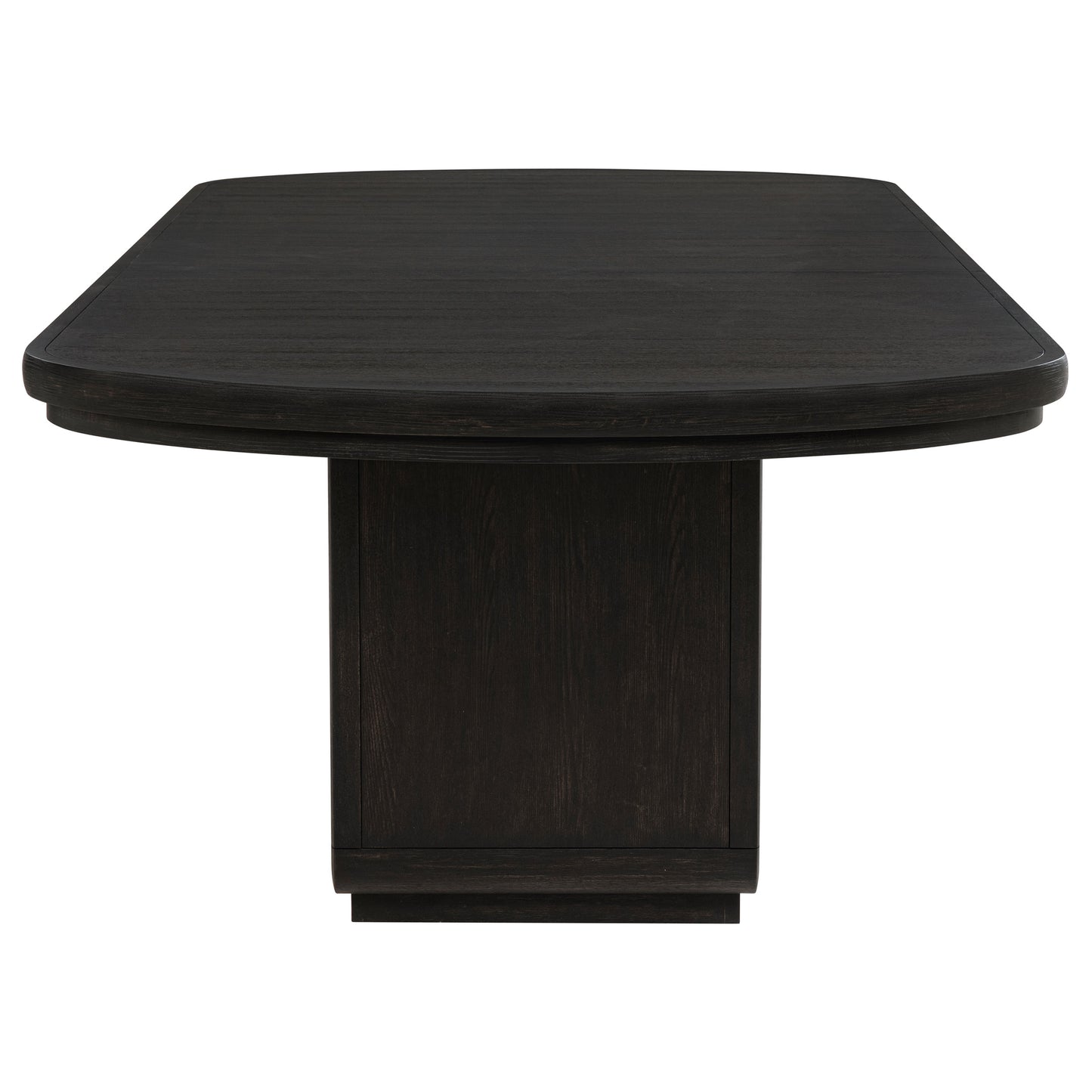 Leandro 7-piece Rectangular Dining Table Set Burnished Black