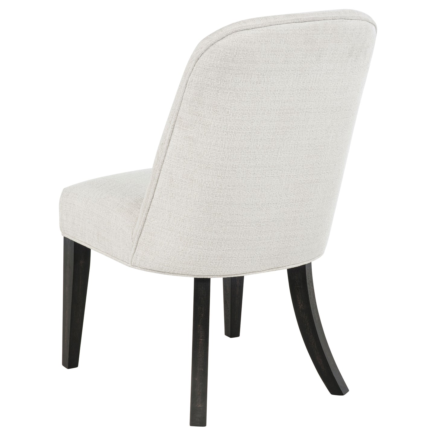 Leandro Upholstered Dining Side Chair Cream (Set of 2)
