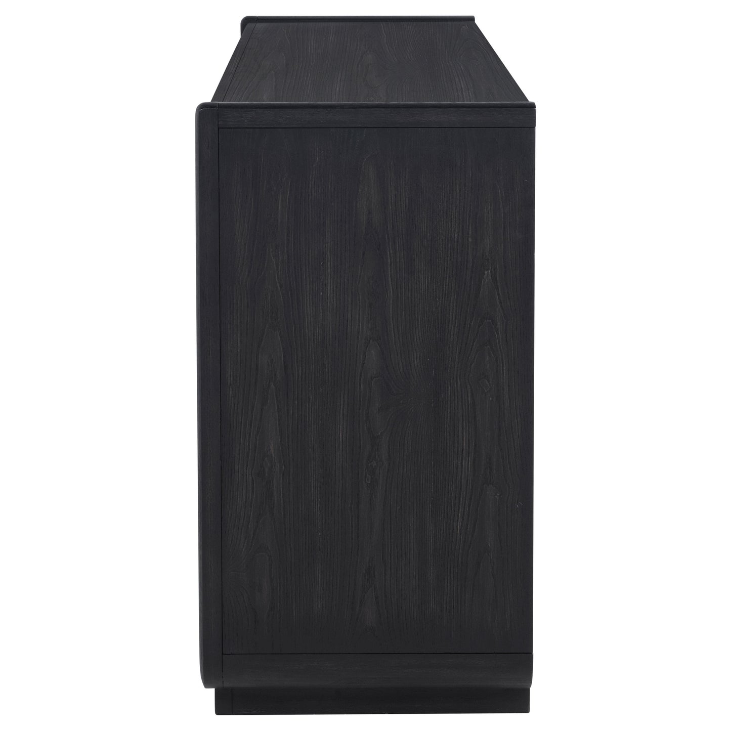 Leandro 2-drawer Dining Sideboard Server Burnished Black