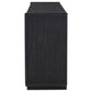 Leandro 2-drawer Dining Sideboard Server Burnished Black
