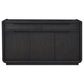 Leandro 2-drawer Dining Sideboard Server Burnished Black