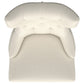 Baney Fabric Upholstered Dining Side Chair Cream and Black