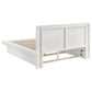 Jessica 5-piece Eastern King LED Bedroom Set Snow White