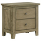 Hazlewood 4-piece Eastern King Bedroom Set Vineyard Oak