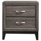 Watson Four-piece California King Bedroom Set Grey Oak