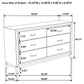 Watson Four-piece California King Bedroom Set Grey Oak