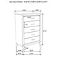 Watson Five-piece California King Bedroom Set Grey Oak