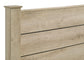 Oakglen 55-inch California King Panel Bed Weathered Oak