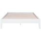 Hounslow Full Universal Platform Bed White