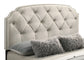 Marianna 4-drawer Upholstered Queen Storage Bed Cream
