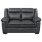 Arabella 3-piece Upholstered Padded Arm Sofa Set Grey