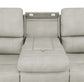 Brickston 2-piece Triple Power Reclining Sofa Set Grey
