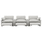 Collins 5-Piece Power Reclining Home Theater Seating Grey