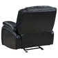 Camila 3-piece Upholstered Reclining Sofa Set Black