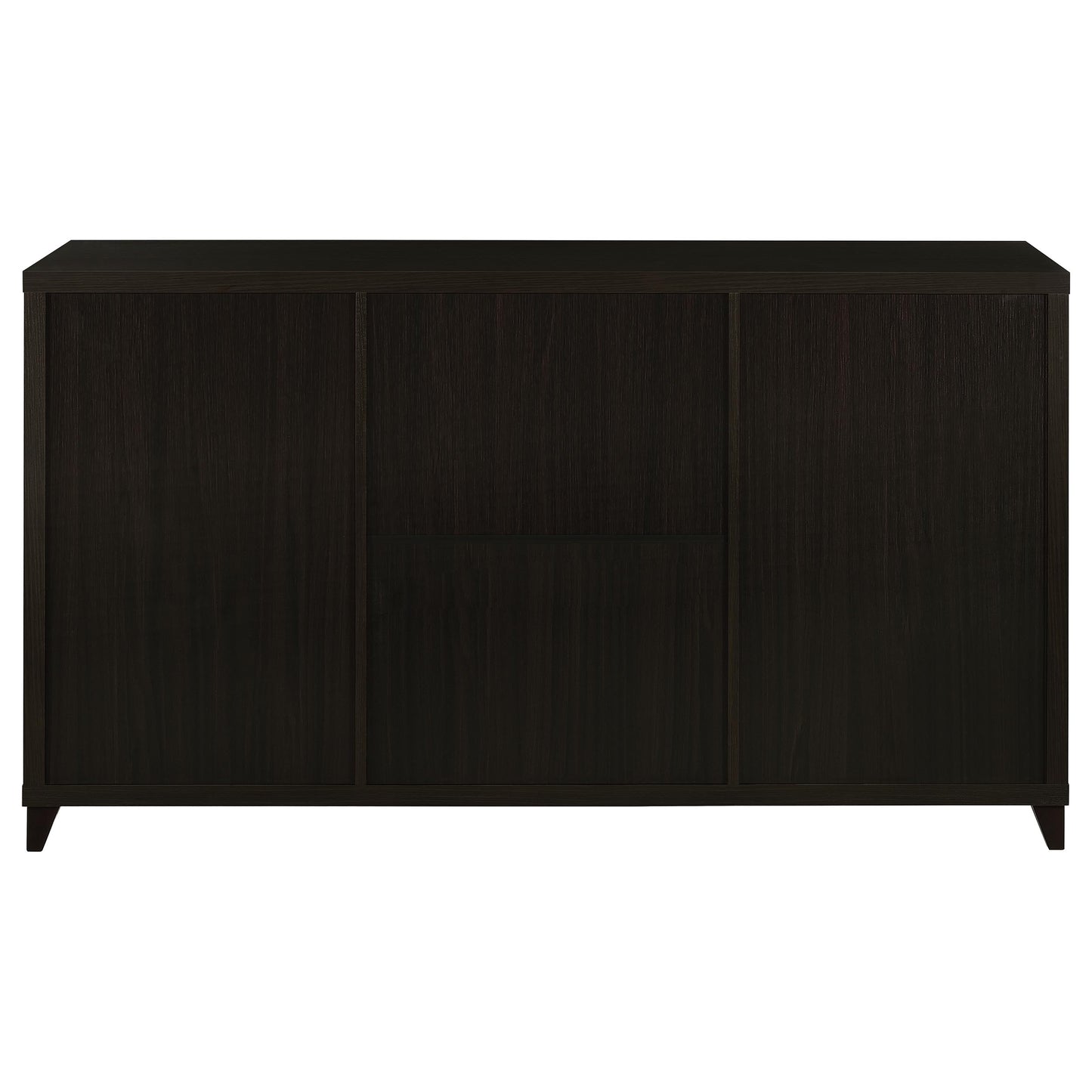 Lewes 2-door Engineered Wood 60-inch TV Stand Cappuccino