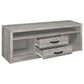 Burke 2-drawer Engineered Wood 59-inch TV Stand Grey Driftwood