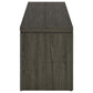 Elkton 2-drawer Engineered Wood 59-inch TV Stand Weathered Grey